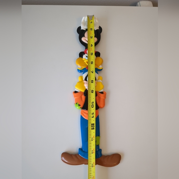 Vintage Walt Disney World Souvenir Back Scratcher Mickey Donald Goofy 15" - Picture 6 of 6